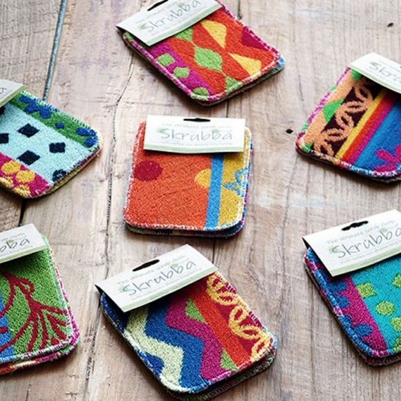 🌞 5/$20 Skrubba Scrub Cloth - New In Original Packaging - Reusable Scrubbies - Picture 3 of 5